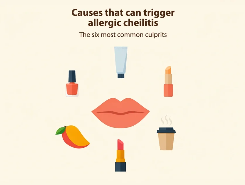 Allergic cheilitis: what may really be bothering your lips (and it's not the weather)