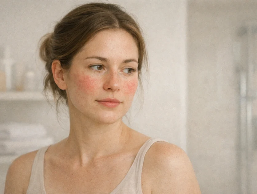 Пече після ретинолу і SPF? Як відрізнити подразнення від алергії та заспокоїти шкіру